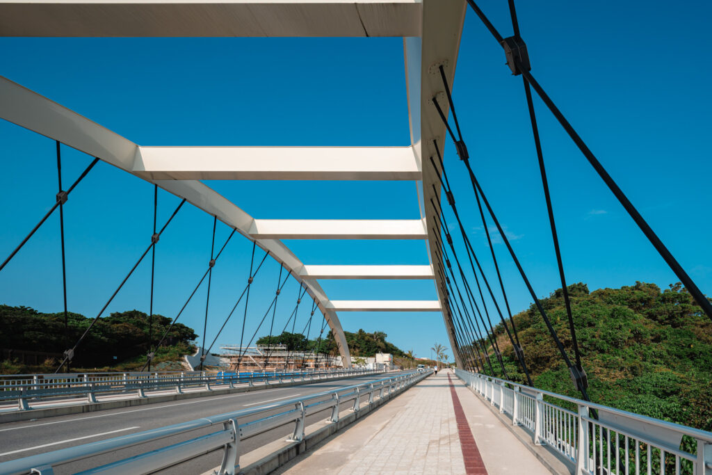 安仁屋（アンナ）橋｜沖縄県宜野湾市｜公共・大規模建築（土木）｜建築写真・竣工写真・インテリア写真｜04